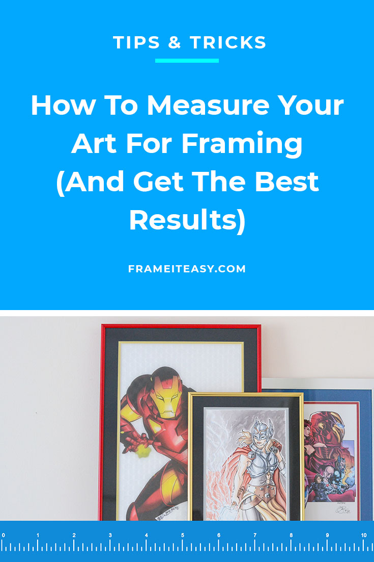 How To Properly Measure A Picture Frame / How To Properly Measure