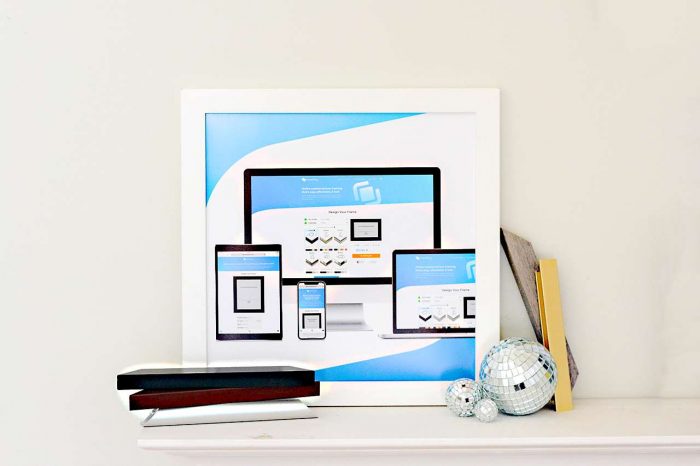 Buy custom picture frames online with Frame It Easy