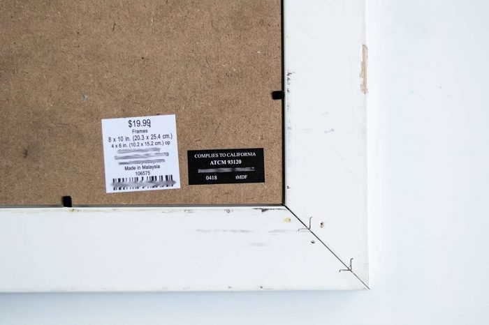 Store Bought Picture Frame