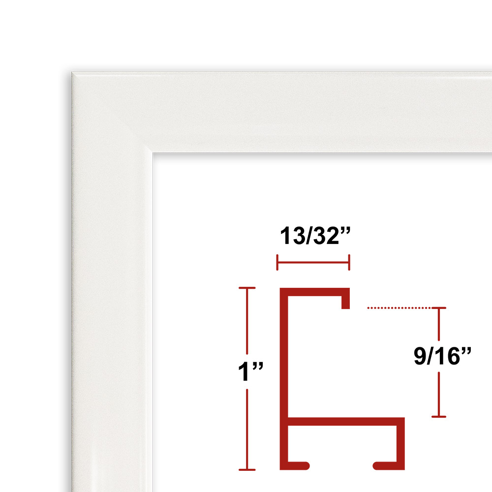 93 White Picture Frame