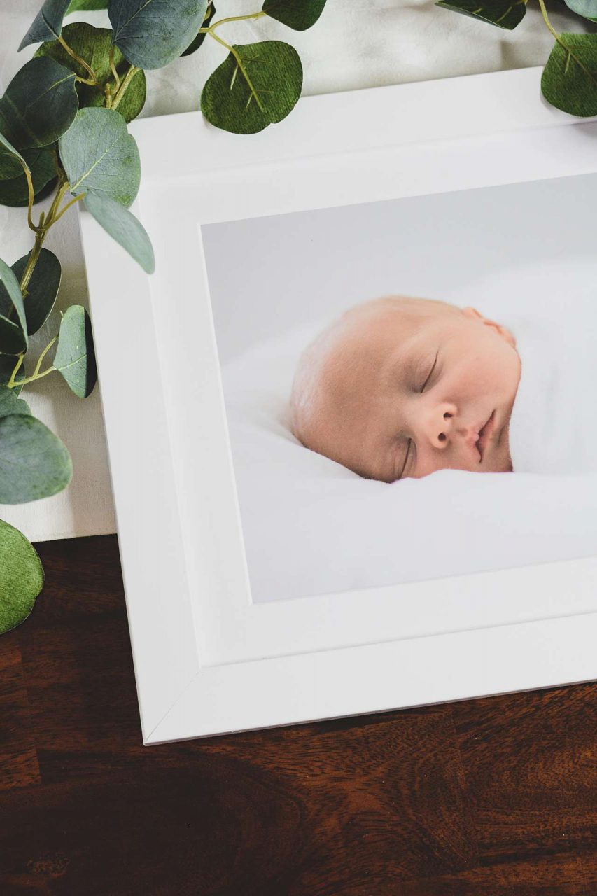 71 White Wood Picture Frame