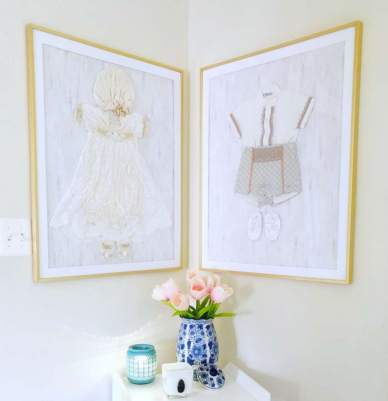 framed baptism outfits