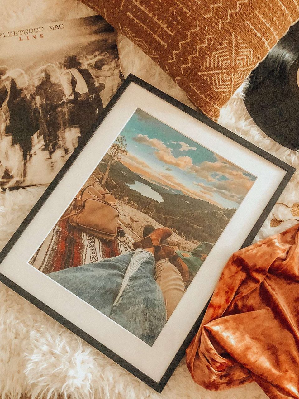 framed travel photo