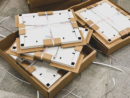 custom packaging for Frame It Easy frames