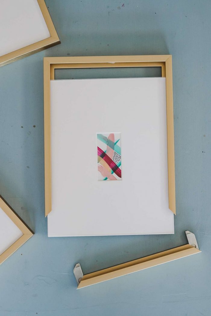 How to frame a print - Orit Kalev