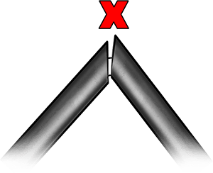 Misaligned frame rails