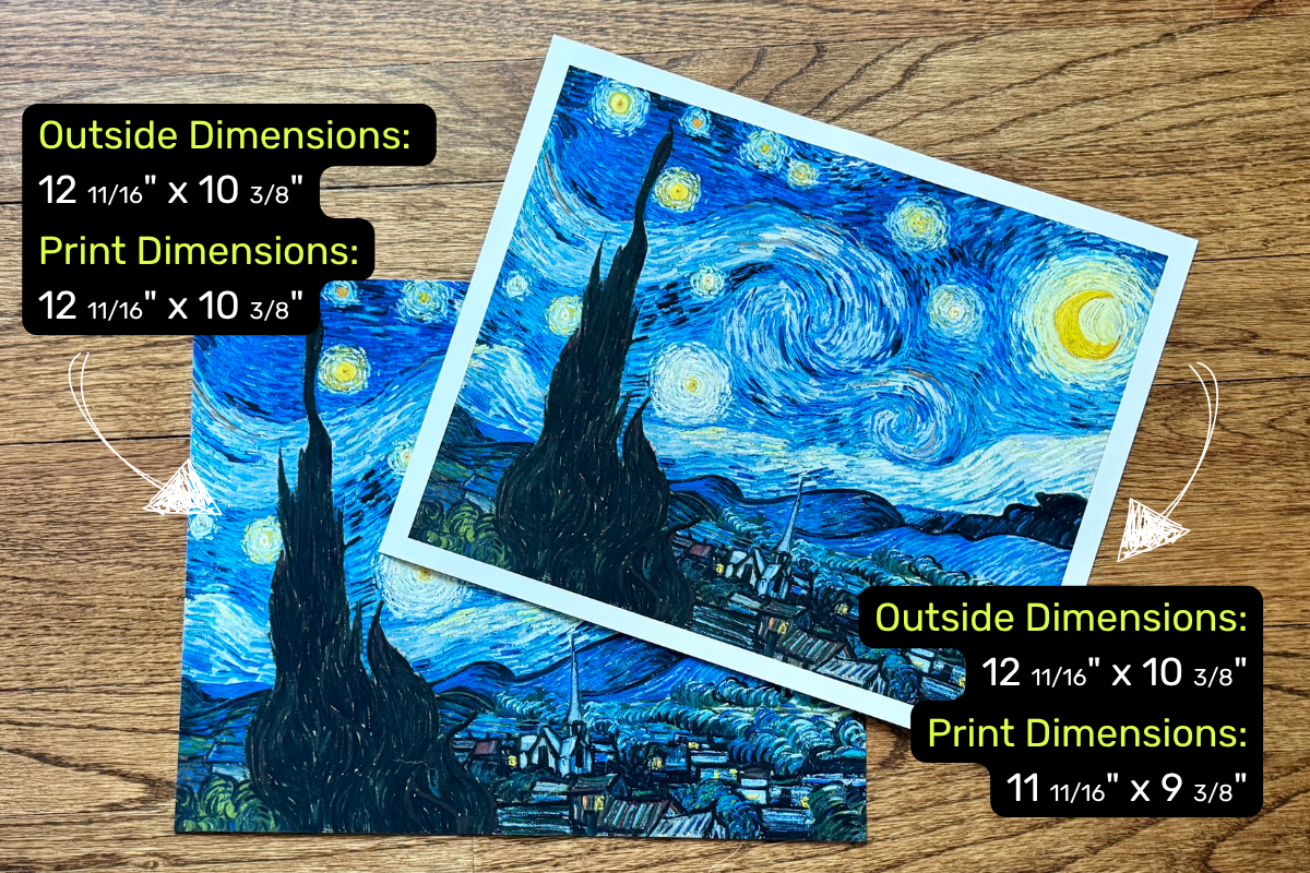custom sized art prints