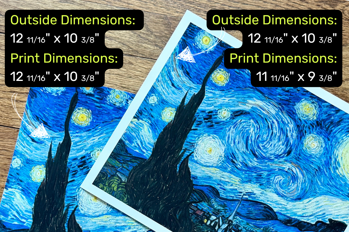 custom sized art prints