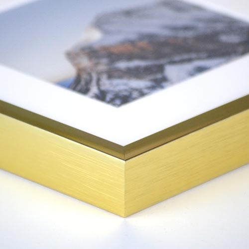 Ashford in Gloss Gold Side