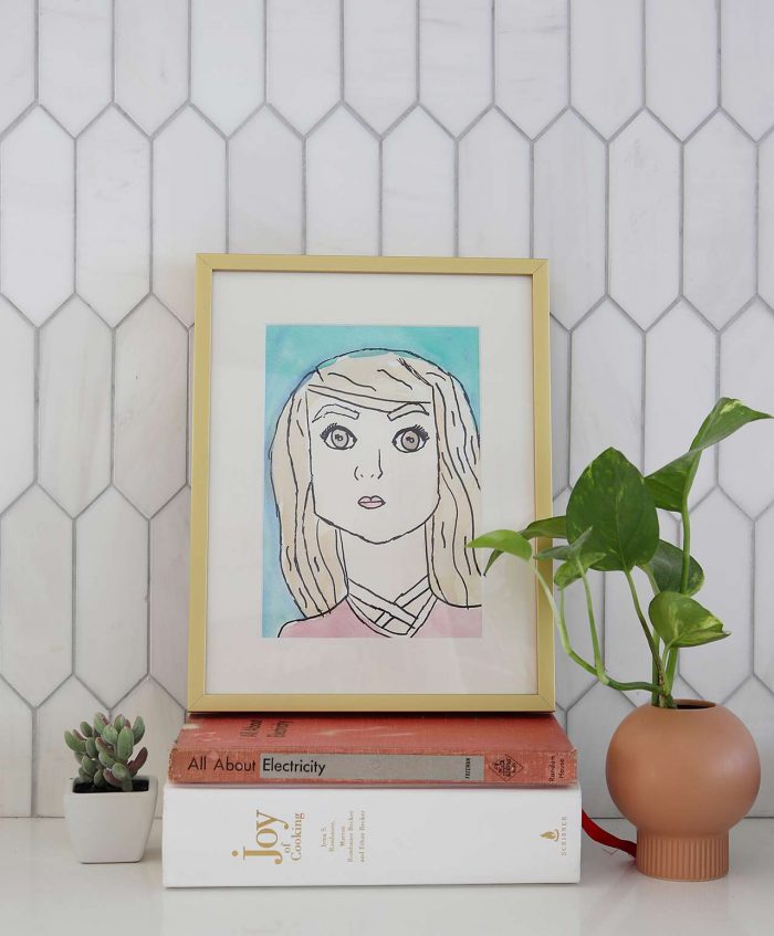 Unique Framing Ideas - Frame kid's artwork