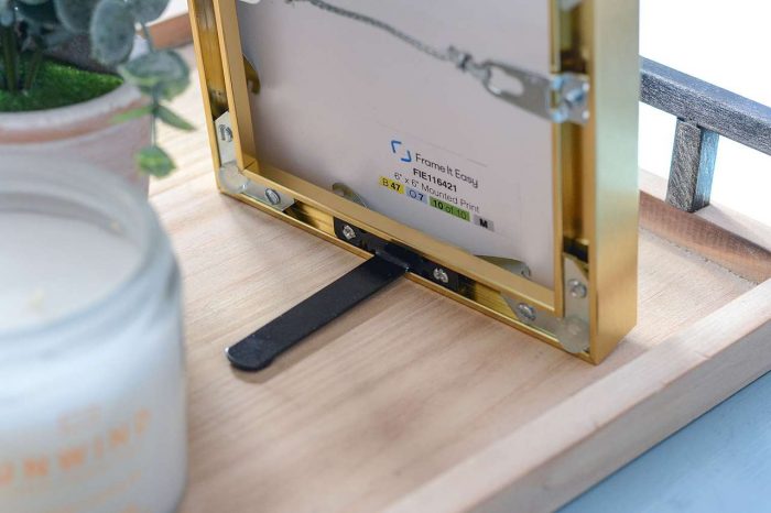 Frame It Easy EaselMate for tabletop picture frame