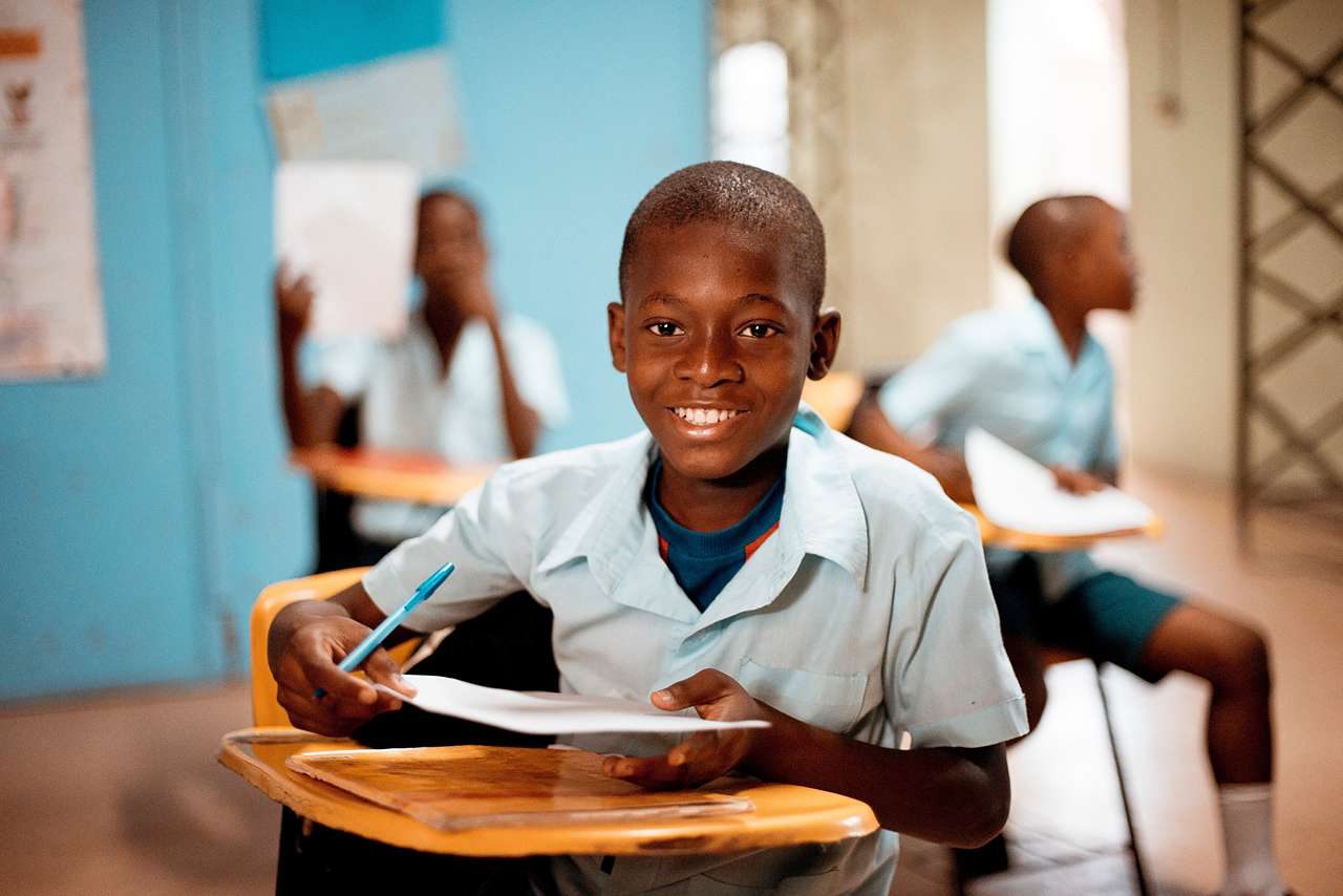 Child at school photo