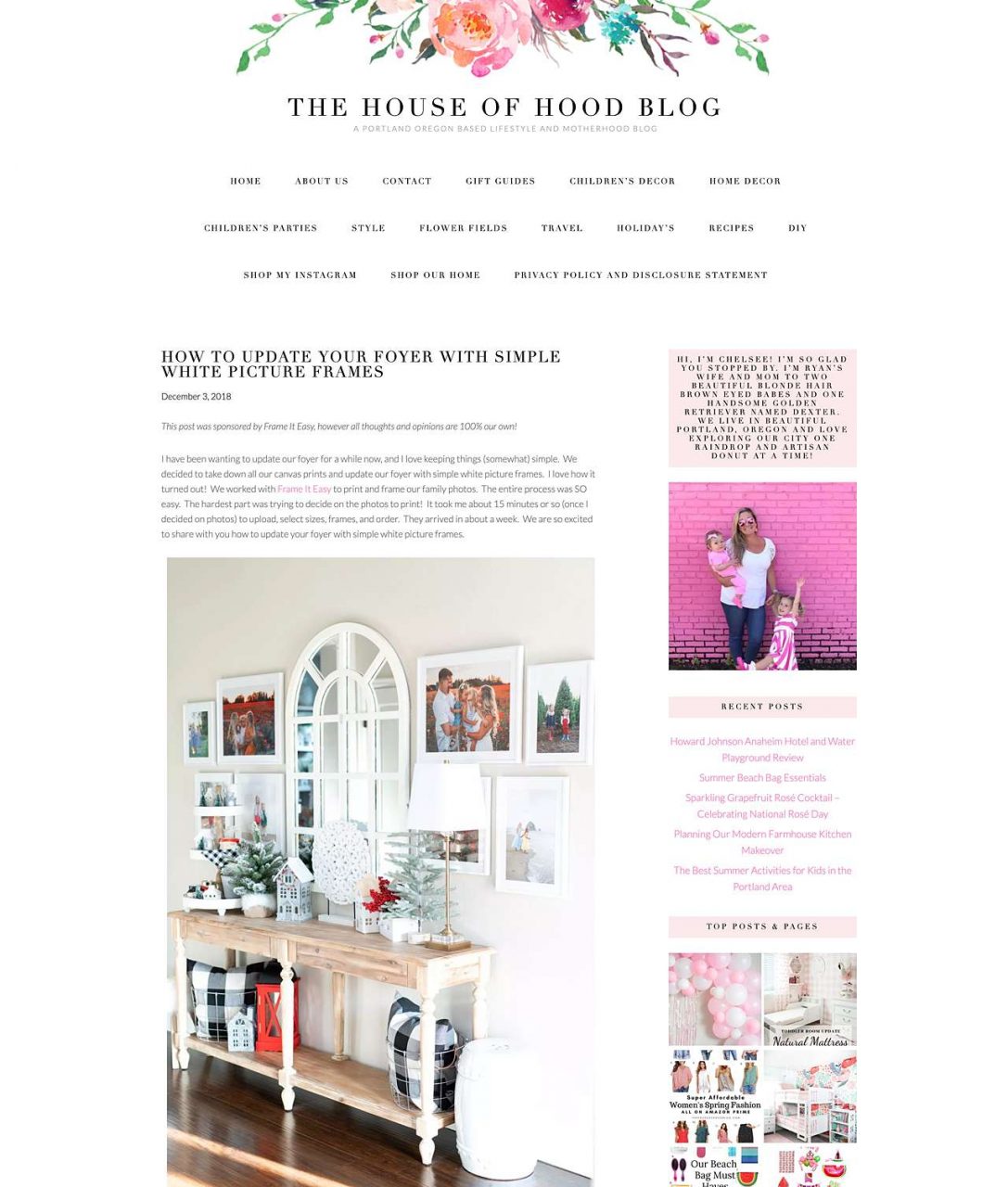 House of Hood website