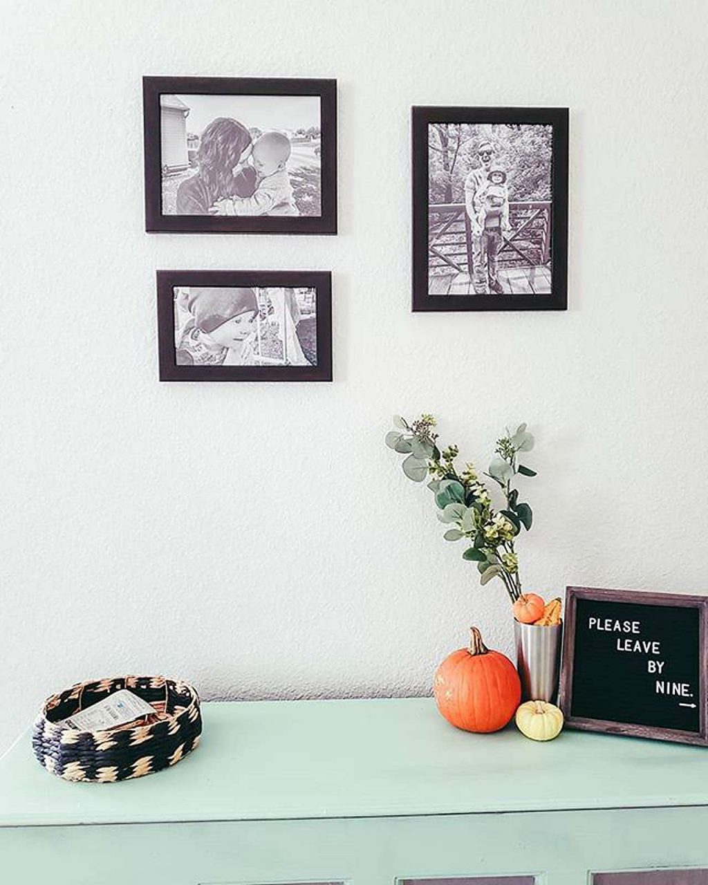 Triple Picture Frame Displays: Show Off In Sets Of Three  Picture frame  layout, Picture frame gallery, Small picture frames