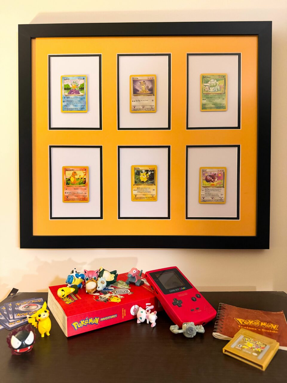 How to Frame Small Art: Your Inspiration Guide for the Small Stuff 4 framed pokemon collection