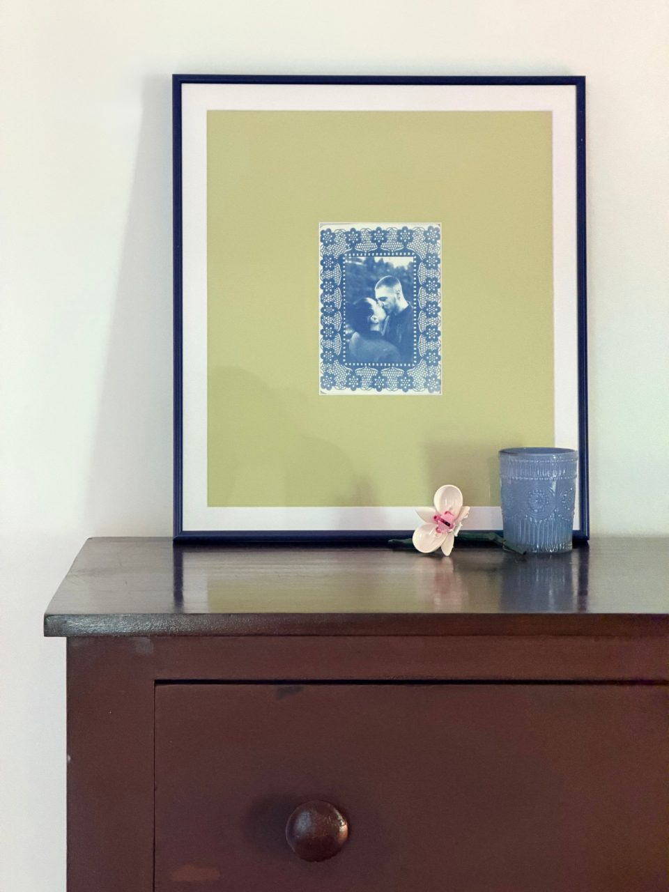 Matboard Grades Explained: Why Acid-Free Doesn't Mean Conservation 5 art with green matting