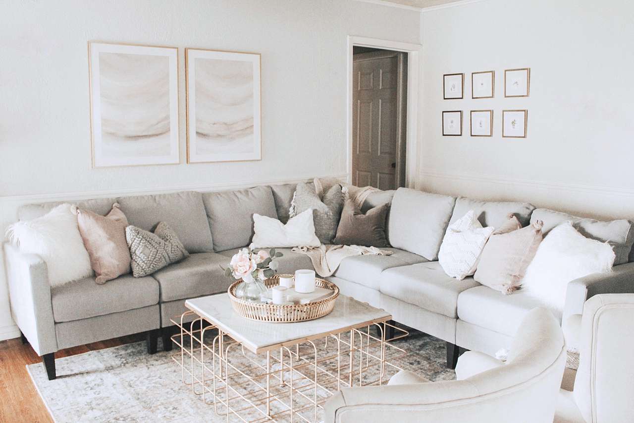 Large Picture Frames: How to Choose the Right Frame for Oversized Art 16 large frames above a couch