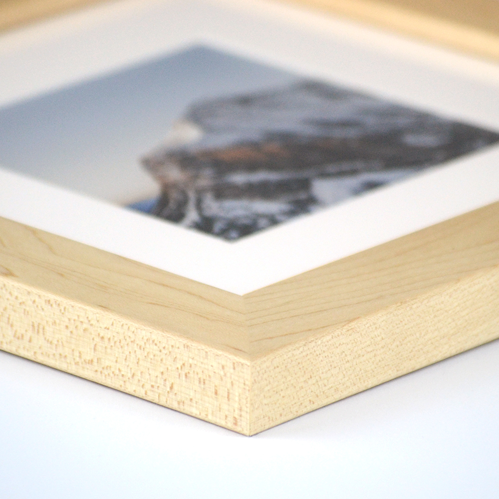 Dayton natural wood frame from Frame It Easy