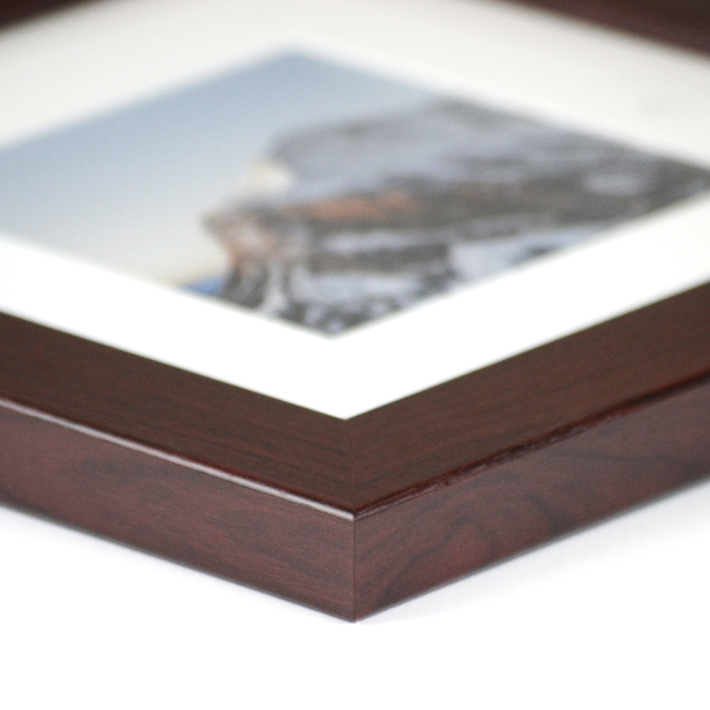 Derby finger-jointed poplar wood picture frame from Frame It Easy