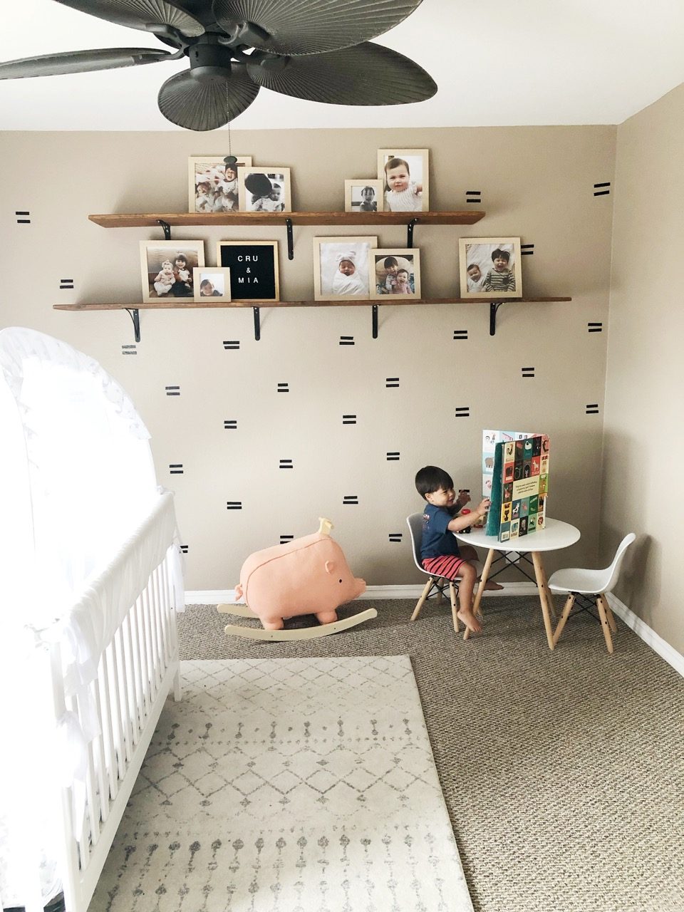 Child reading in his room 