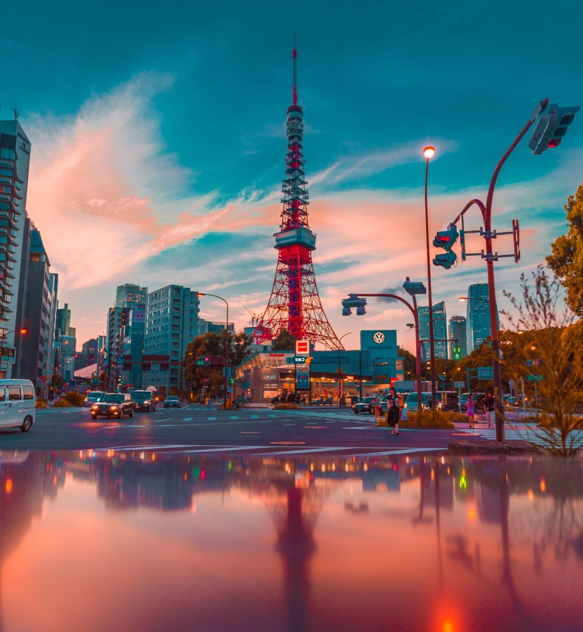 Tokyo at night 