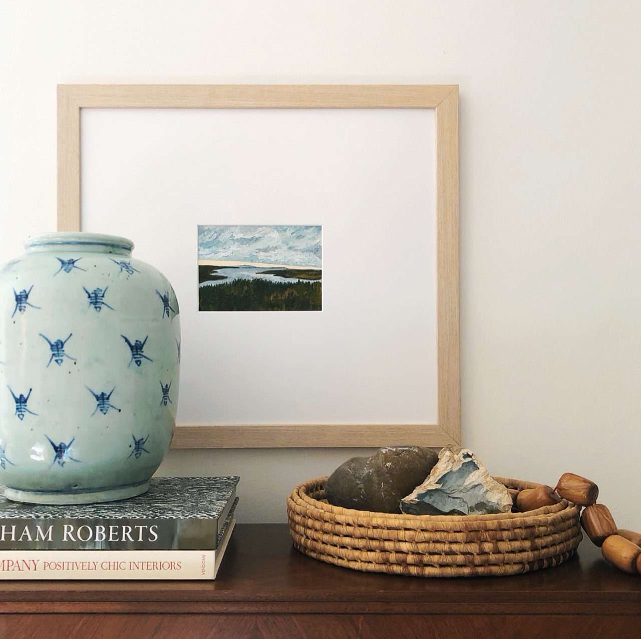 large matting with small art size