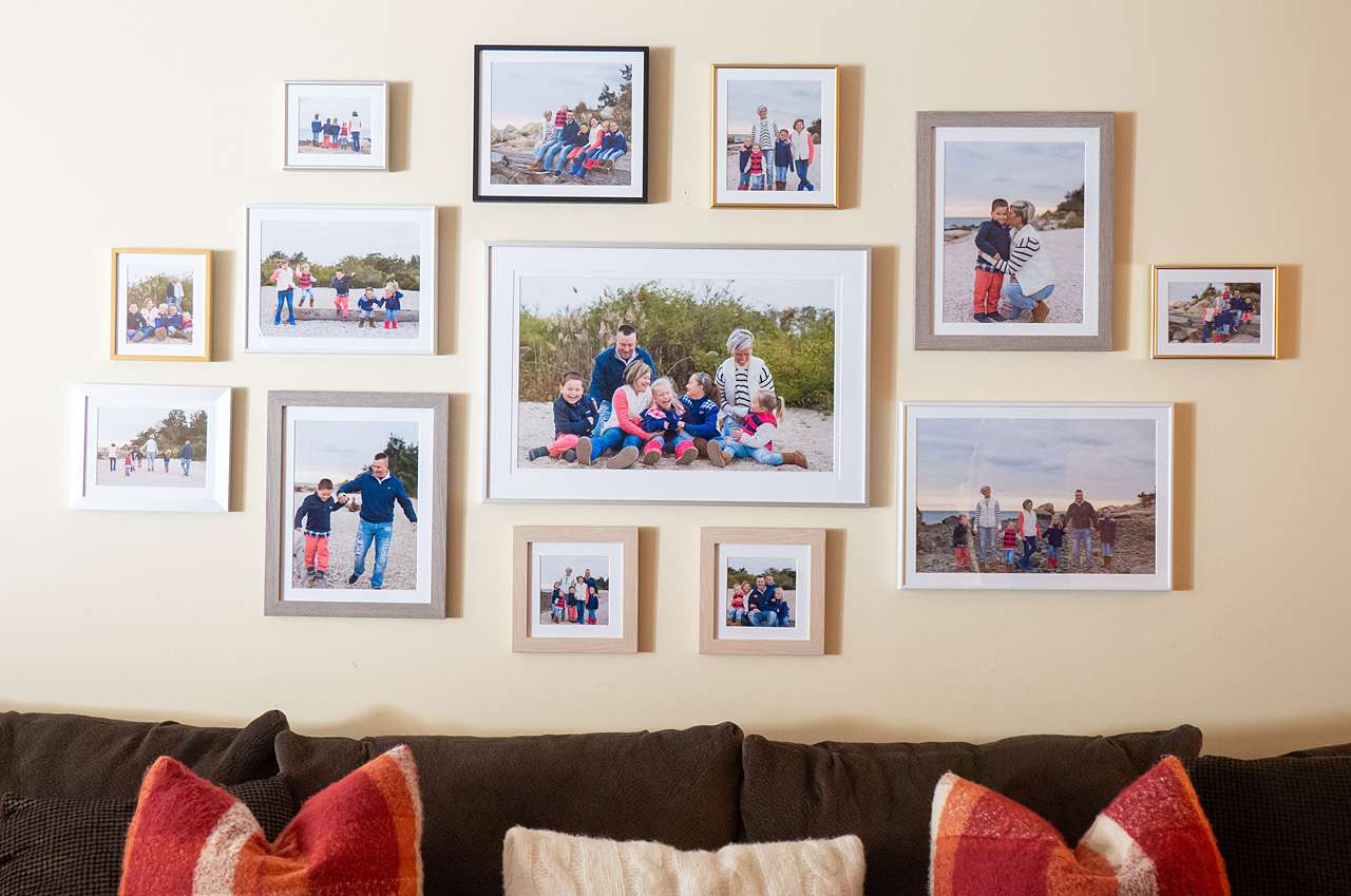 family gallery wall 