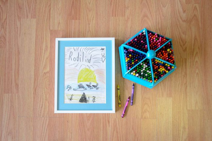 The Best Framed Gifts To Show Your Love - framed drawing