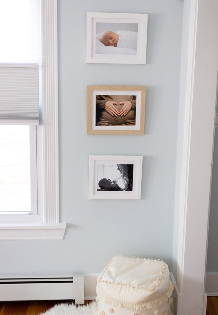 Tips For Decorating Your Nursery: a sweet and heartfelt baby gallery wall