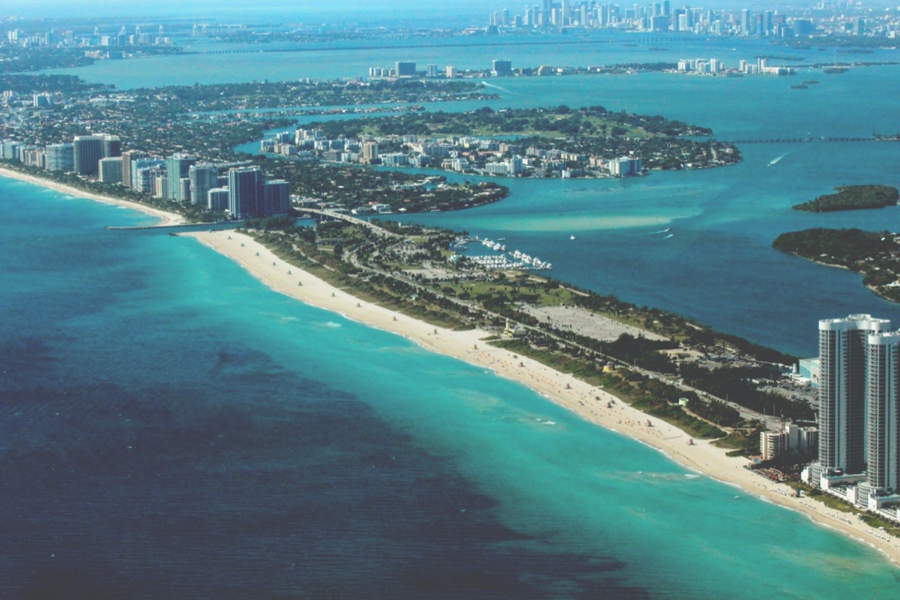 Miami from above