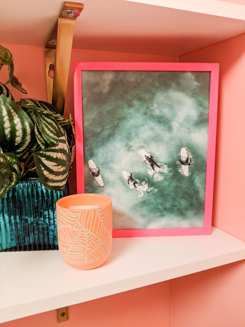 Bright colored frame 