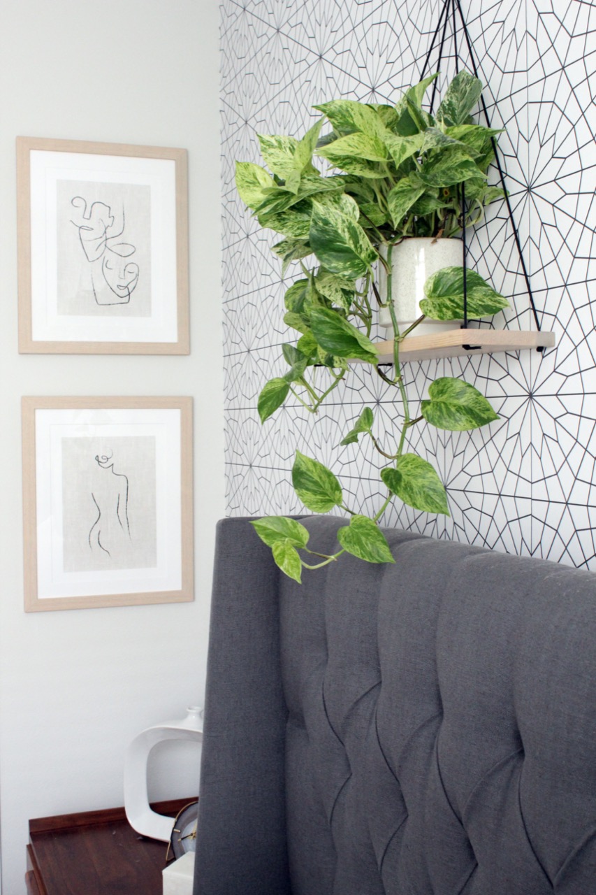 line art wall decor