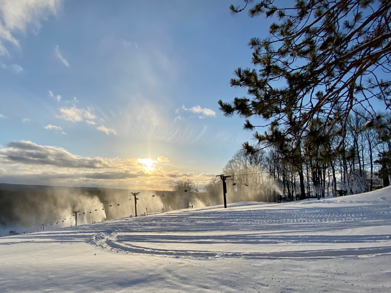 Snow Mountain in Michigan