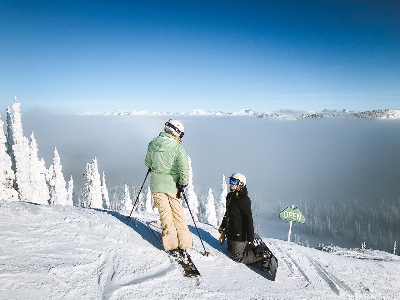Ski Mountain in Montana