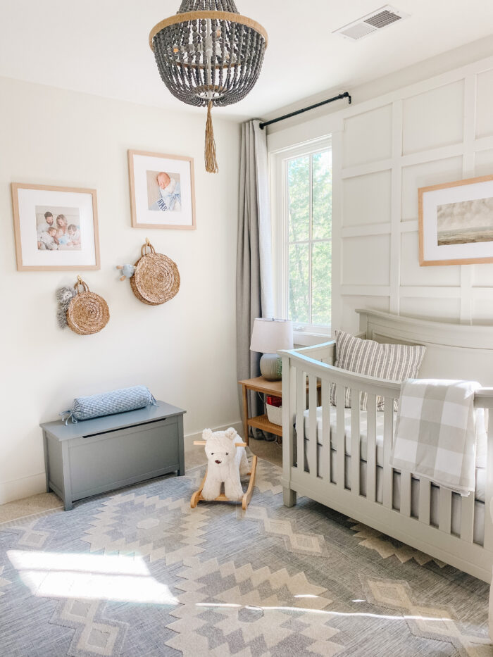 Tips For Decorating Your Nursery: A bright and airy nursery