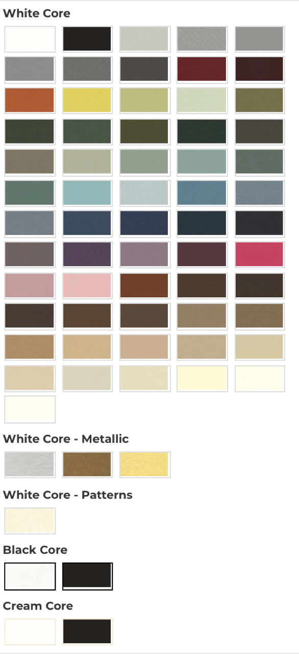 Matboards on Frame It Easy