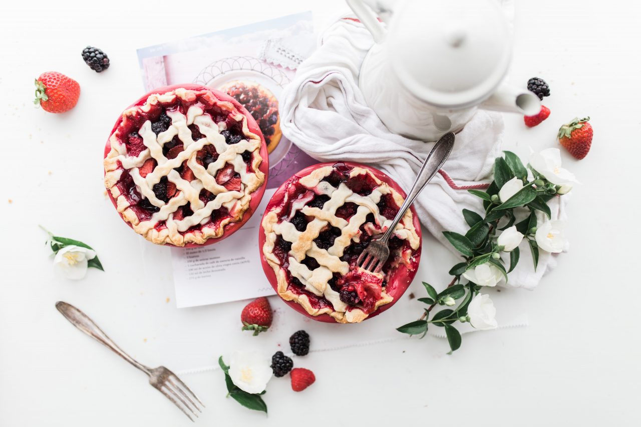 Marionberry pie