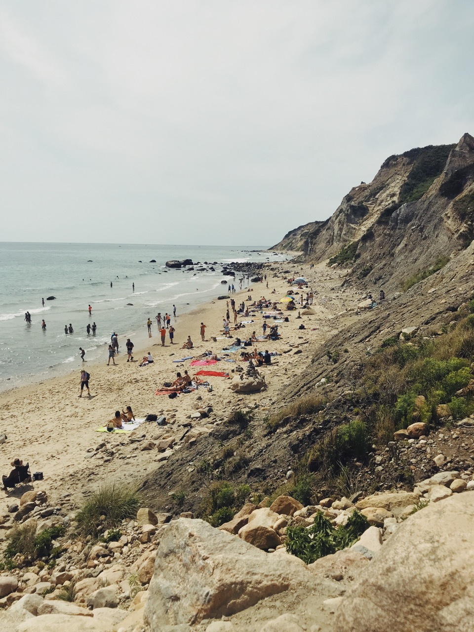 The Mohegan Bluffs