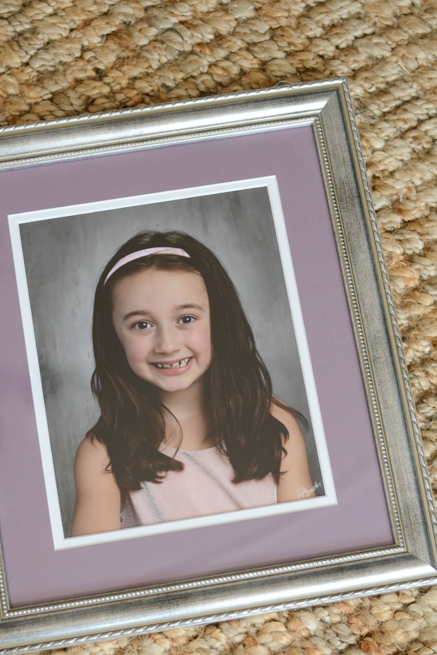 The Most Popular Picture Frame Sizes: 
School Photos commonly come in 5"x7" sizing