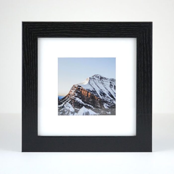 Vinyl Display and Framing - Derby in Black Grain