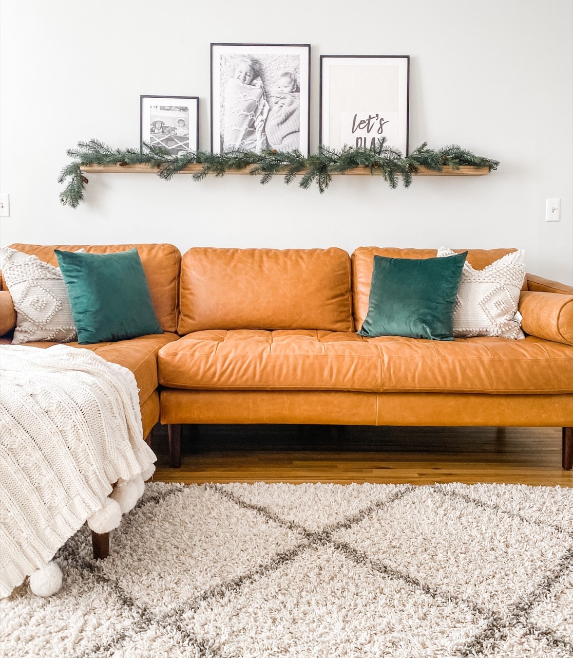 colorful living room decor