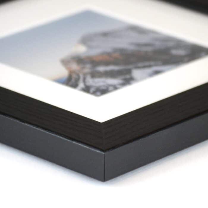 Vinyl Display and Framing - Derby in Black Grain