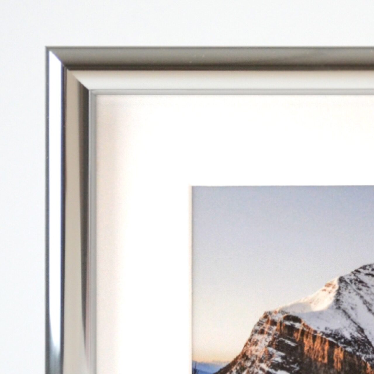 The Perfect Baby Picture Frames: Hammond in Gloss Silver