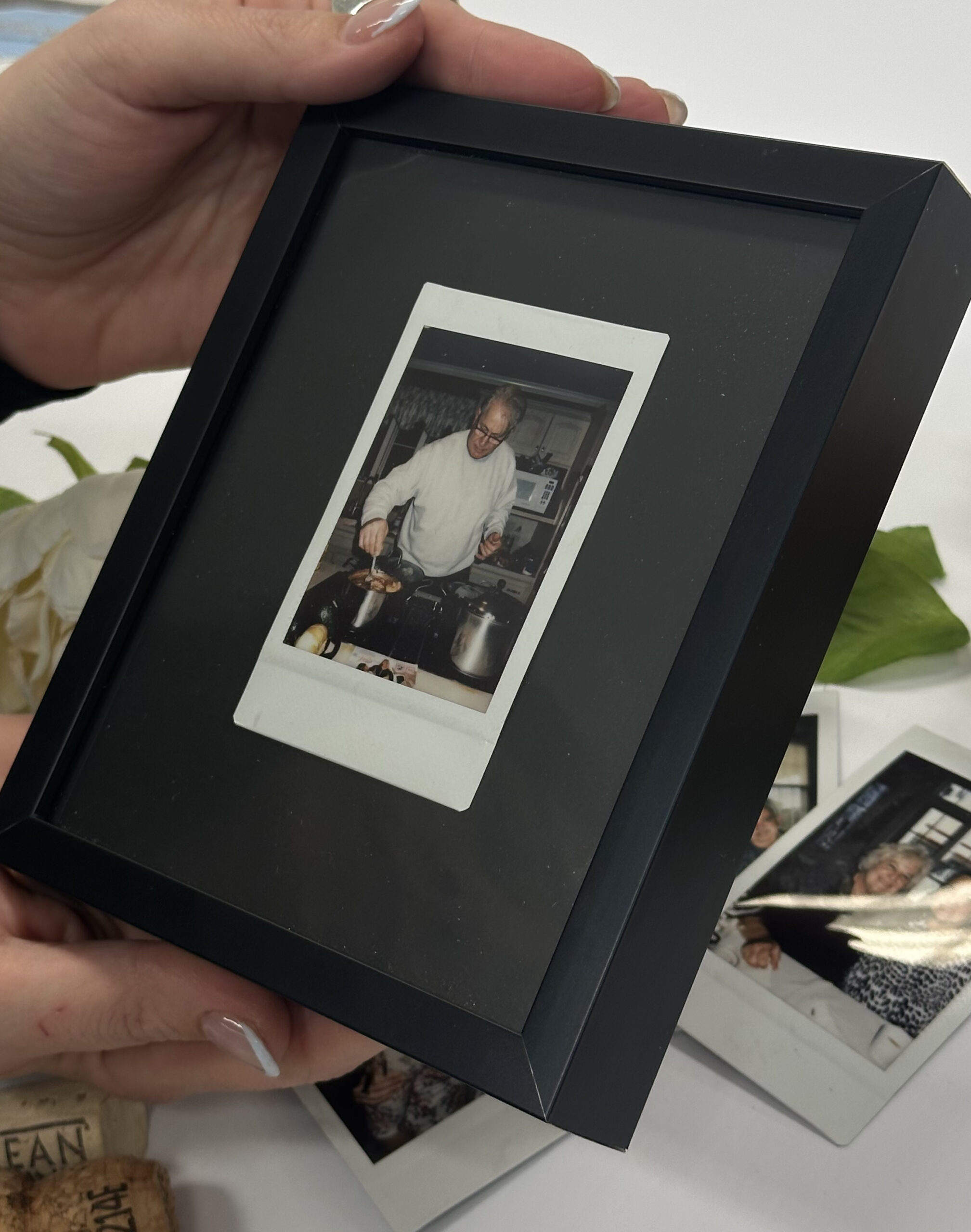 Is Frame It Easy Right Your My Custom Framing Project? 12 float mounted polaroid picture