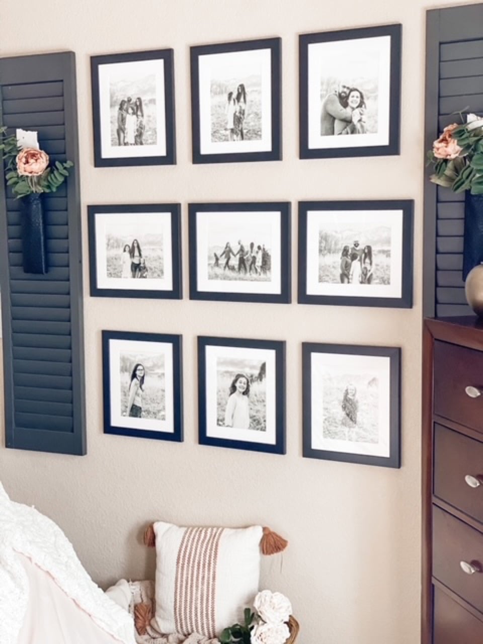 family gallery wall 