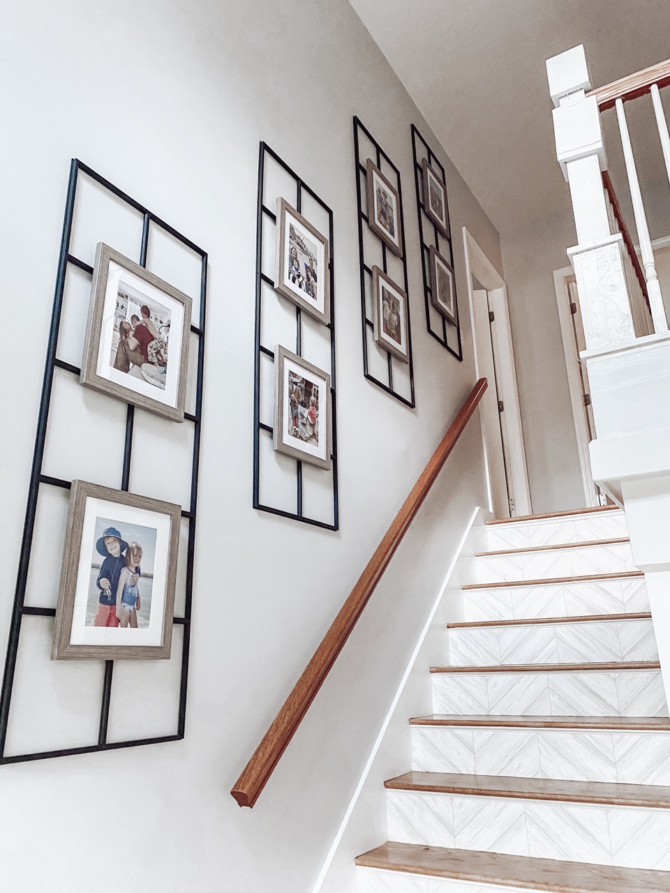 stairway wall art 