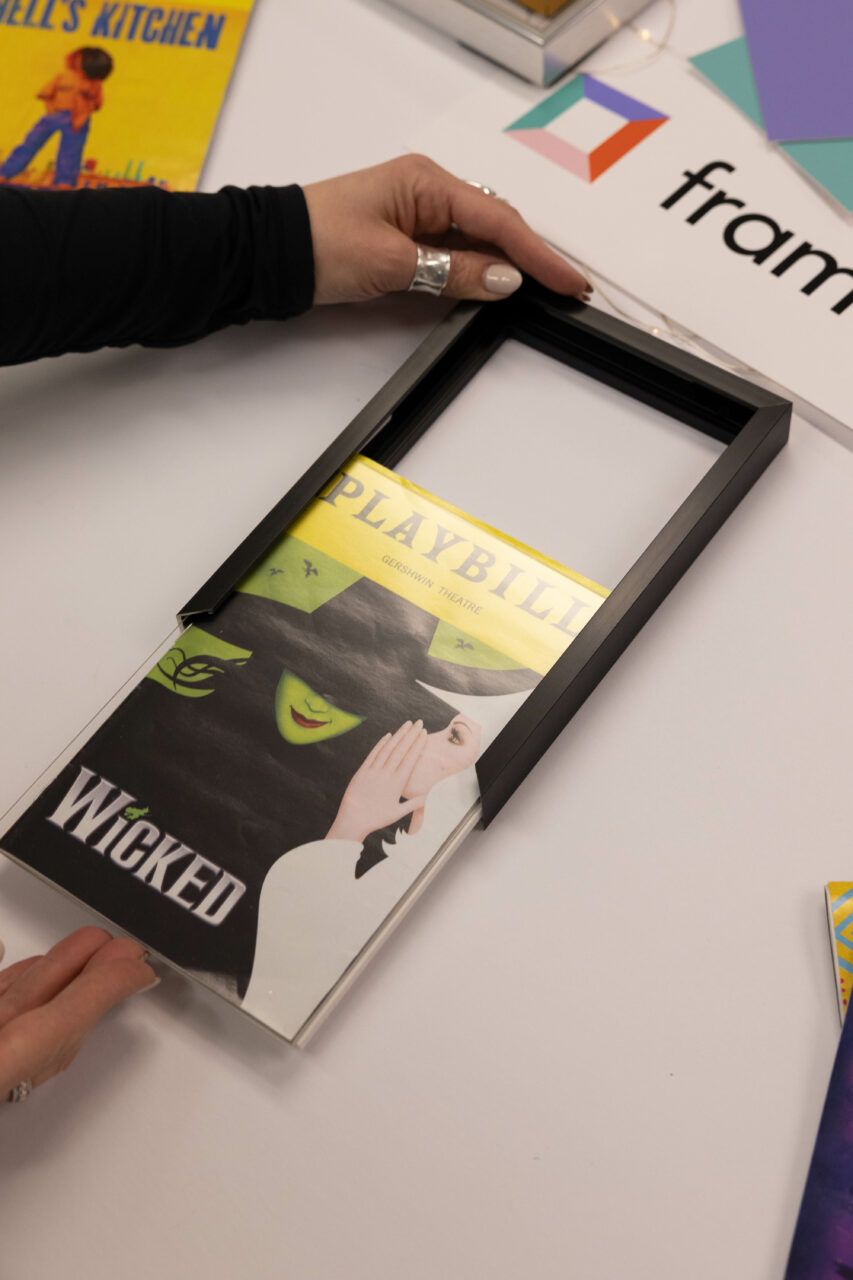 How to Frame a Theater Program: 3 Simple Display Methods 2 how to frame a playbill
