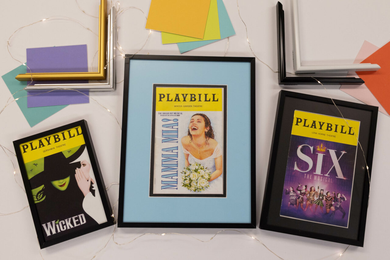 How to Frame a Theater Program: 3 Simple Display Methods 16 ideas for framing theater memorabilia