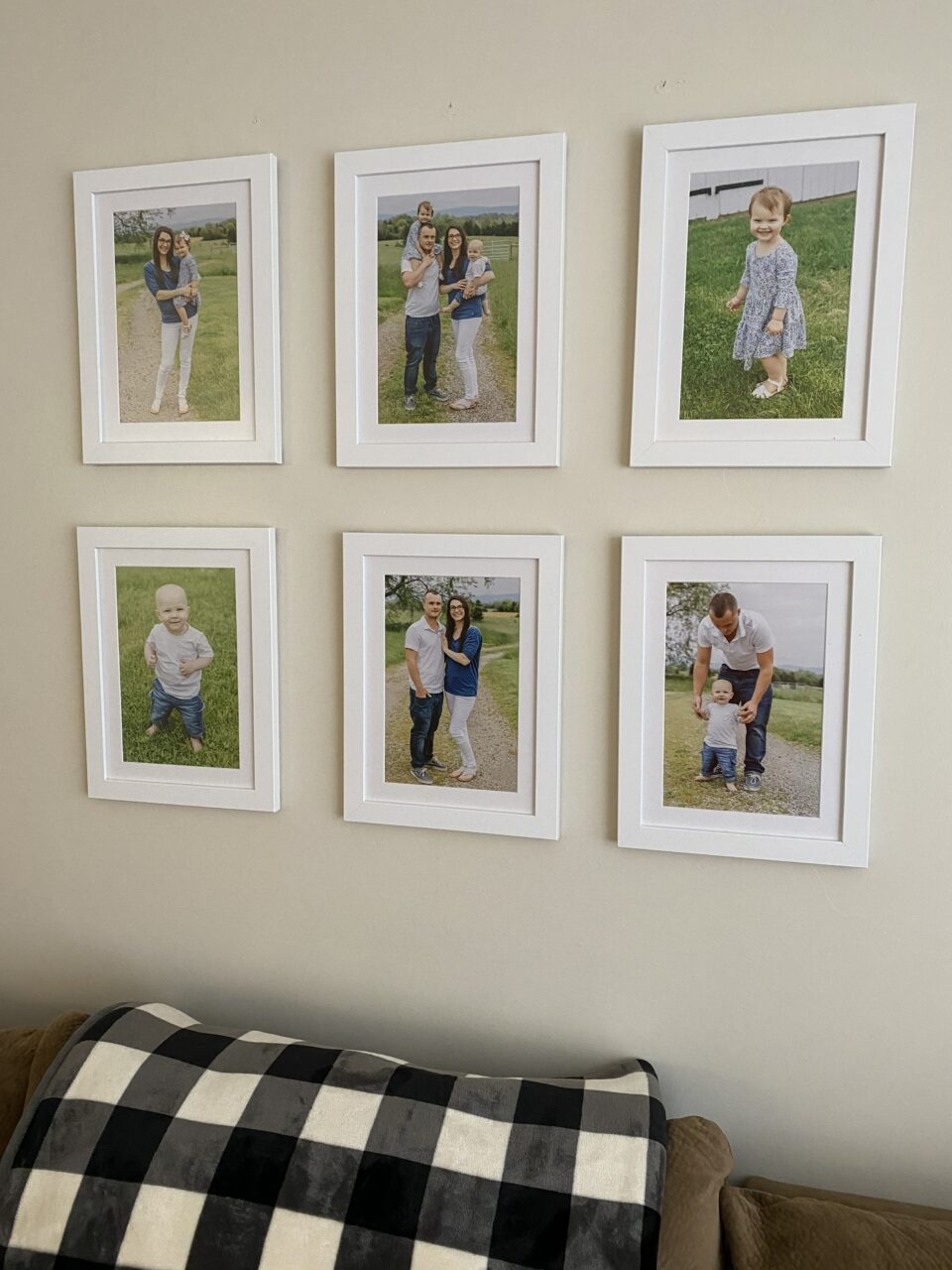 family gallery wall 