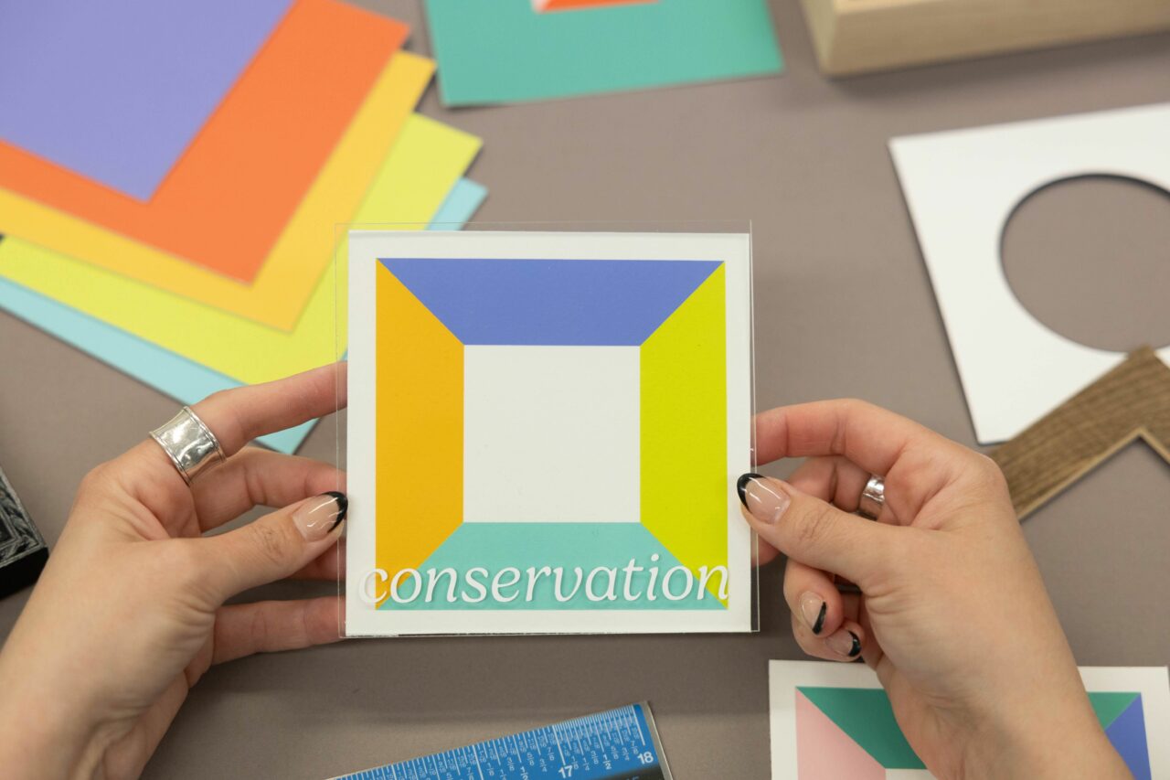 Clear vs. Conservation Clear vs. Non-Glare — A Guide To Our Acrylic Frame Covers 4 conservation clear acrylic frame cover